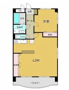 クレール浜松I【3階】の間取り