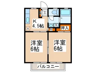 コフレ2【2階】の間取り