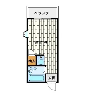 メゾンエトワール【1階】の間取り