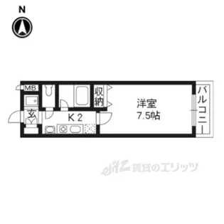 ヒルサイドテラス【3階】の間取り