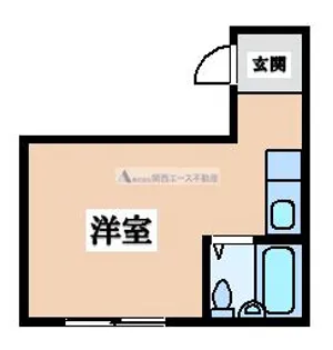 小阪CTハウス【4階】の間取り
