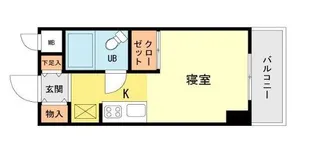 グランデール大島【2階】の間取り