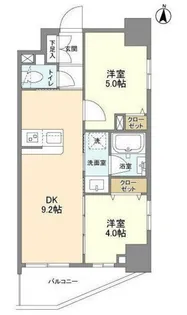 リテラス三ノ輪【7階】の間取り