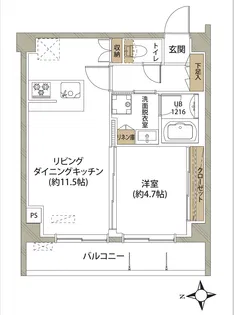 グランデ萩【2階】の間取り