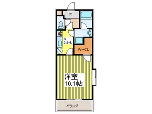 アステリ与野本町参番館の間取り