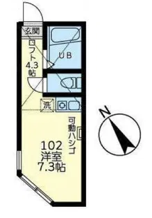 ユナイト保土ヶ谷メイプルヒルズ【1階】の間取り