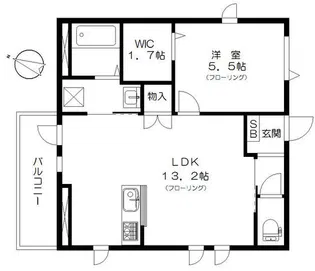 エンプレス阿佐ヶ谷【3階】の間取り