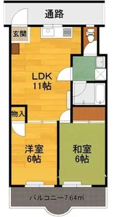 CaSa YaMaNa A【2階】の間取り