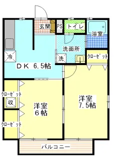 アイ・メゾンK【1階】の間取り