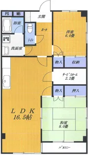 ピュアステージ【1階】の間取り