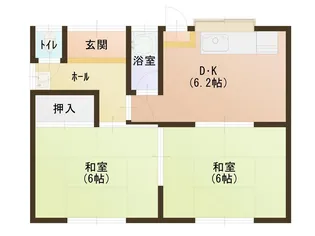 岐阜県各務原市鵜沼三ツ池町3【一戸建】の間取り