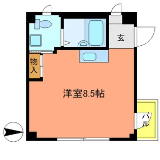東京都墨田区向島5【マンション】の間取り