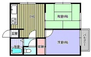 メゾンヒロ【2階】の間取り