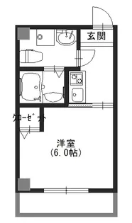 グランパシフィック我孫子道【5階】の間取り