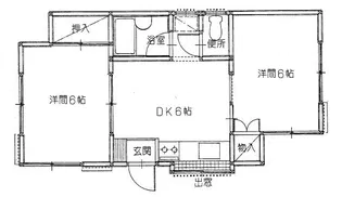 山手館【2階】の間取り