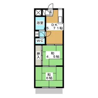 エレファントパレス【3階】の間取り