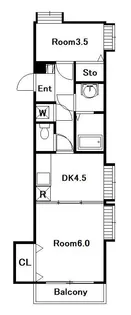 T’sBLD【6階】の間取り