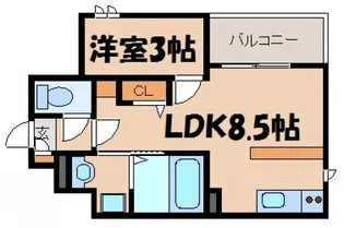 Regalest-S Dogwood海田市駅前【3階】の間取り