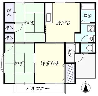 3DKの間取り画像