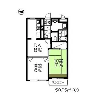 プレステップエーキューブ【4階】の間取り