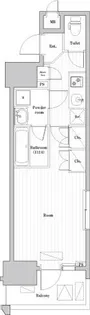 アークマーク大森町アジールコート【11階】の間取り