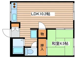 コ-ポエルム【2階】の間取り