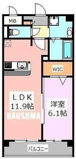 東京都足立区扇2【マンション】の間取り