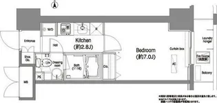 コンフォリア西蒲田【3階】の間取り