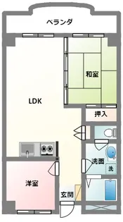 国際重機ビル【5階】の間取り