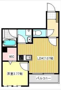Cherim(シェリム)試験場前II【1階】の間取り