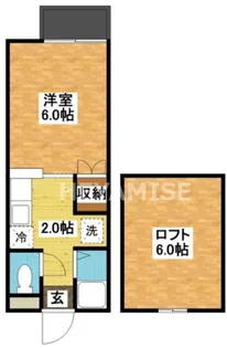 シーサイド京泊【2階】の間取り