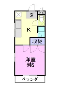 フォーシーズンズ上大曽【3階】の間取り