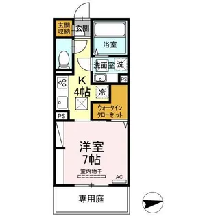 FURBLAU(ファーブラウ)【1階】の間取り