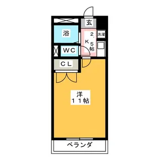 クレオメ【1階】の間取り