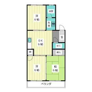 第五啓林ビル【1階】の間取り