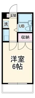 WOODBELLII【1階】の間取り