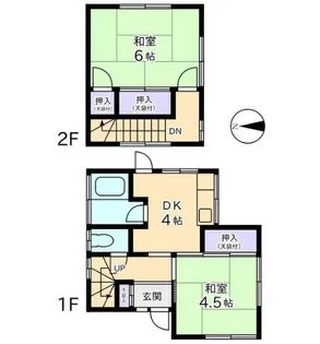 埼玉県越谷市相模町1【一戸建】の間取り