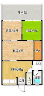 3DKの間取り画像