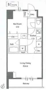 GRAN PASEO笹塚【5階】の間取り