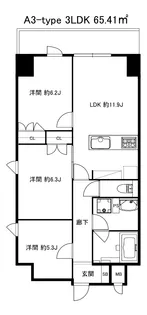 リ・ベストII【4階】の間取り