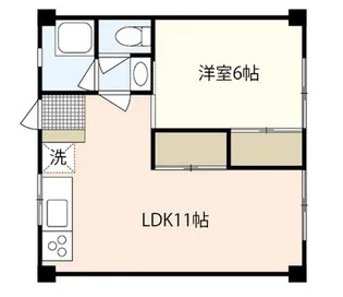 87g Woh 吉島東【2階】の間取り