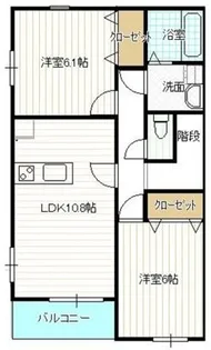 paloude【2階】の間取り