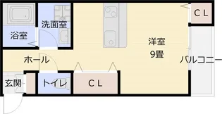 ベルリード稲山【2階】の間取り