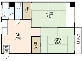 上竹ビル【4階】の間取り