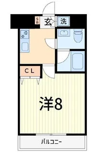 ライジングプレイス金町【11階】の間取り