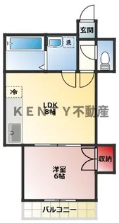 メゾン宮本【2階】の間取り