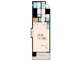 オリエンタル三萩野公園【4階】の間取り