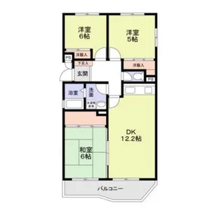 神奈川県川崎市麻生区千代ケ丘5【マンション】の間取り