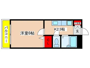 パークハイツ百合丘【1階】の間取り