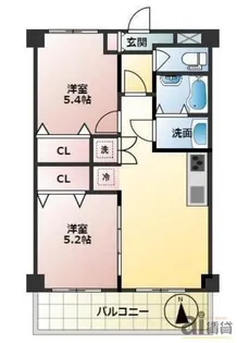 東京都西東京市田無町7【マンション】の間取り